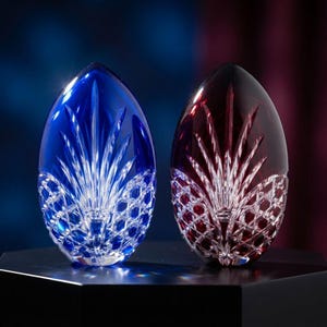Faberge Eggs Cut to Clear - Etsy