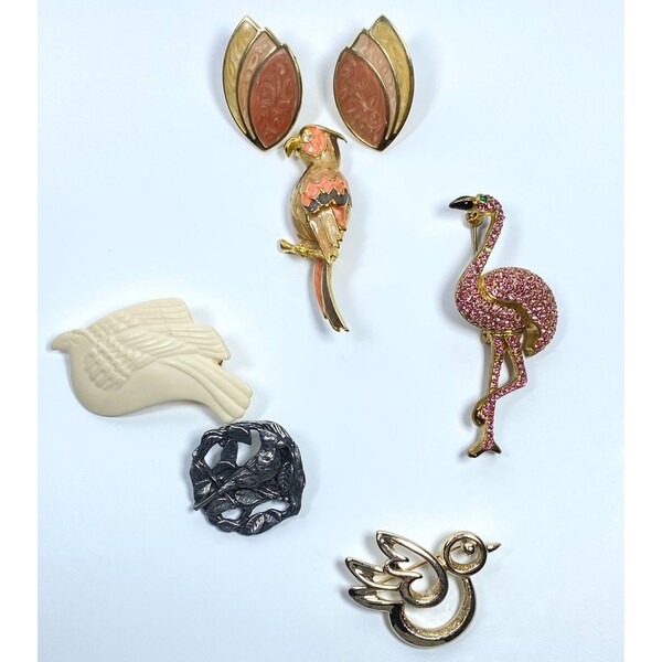 Birds and Blooms Pin Etsy Denmark