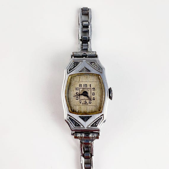 Vintage Art Deco Henda Swiss Ladies Mechanical Swiss Made  display picture 2