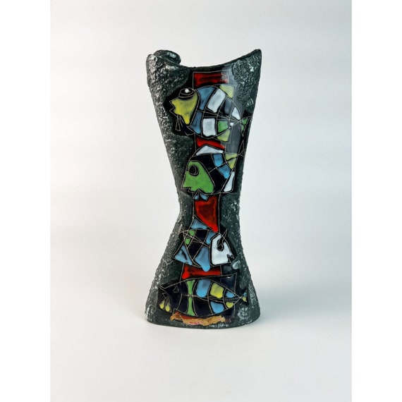 Vintage Mid Century Modern San Marino Marmaca Drioli Italy Ceramic 