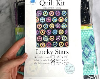 Kit de tela – Lucky Stars EPP (solo tela, patrón se vende por separado)