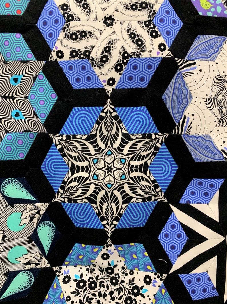 Spellbound EPP Quilt Kit by Joanna Marsh English Paper Etsy