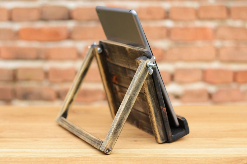Wooden Ipad Stand Ipad Holder Holz Ipad Ständer Ipad Etsy