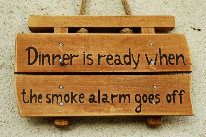Funny Sign Kitchen Decor Home Decor Wood Signboard Gift for Etsy