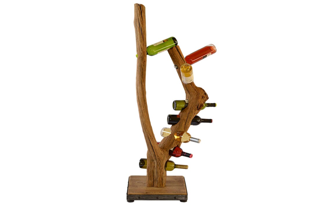 Wooden Wine Rack Solid Wine Rack Wooden Wine Shelf Wine Etsy