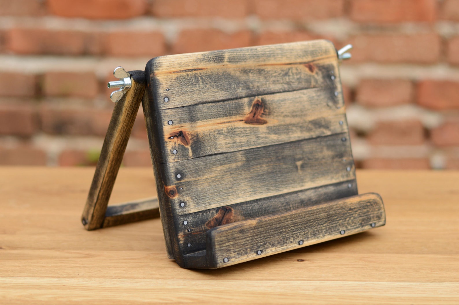 Wooden Ipad Stand Ipad Holder Holz Ipad Ständer Ipad Etsy