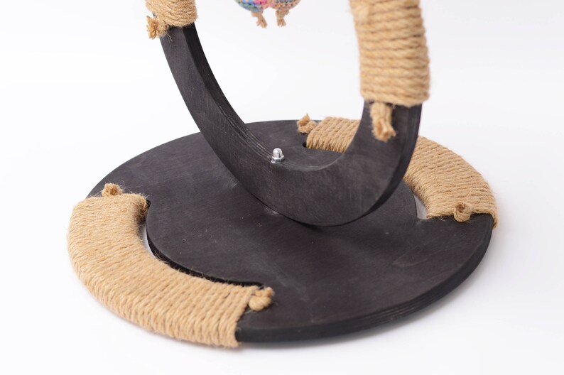 Cat scratcher Scratch pad Cat toy Scratch stand Cat Etsy