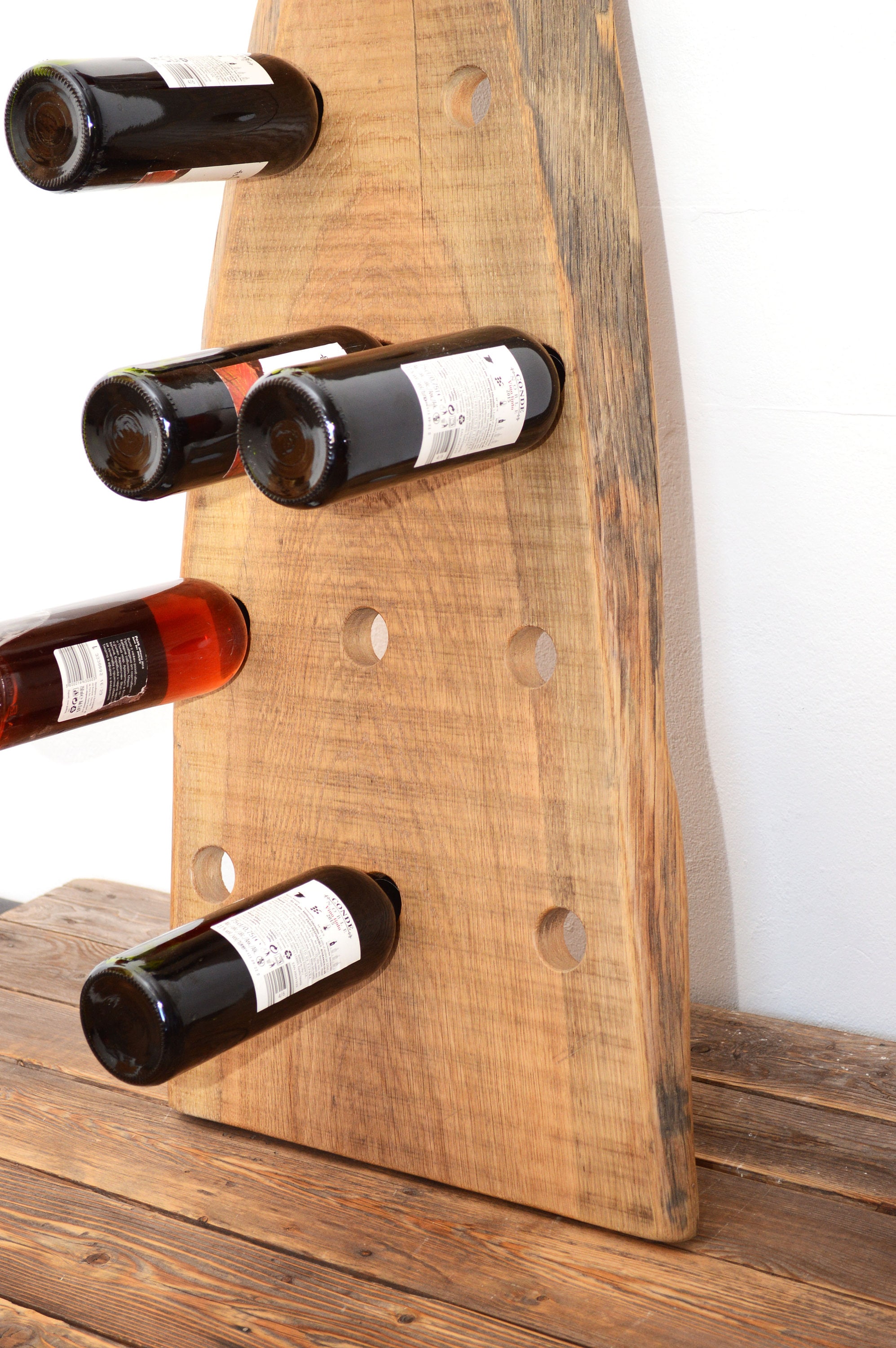 Wooden Wine Stand Wine Bottle Holder Wine Rack Solid Wood Etsy