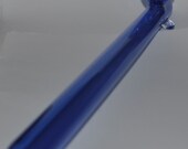 Glass Peace Pipe Cobalt Blue Original New Design Free Shipping