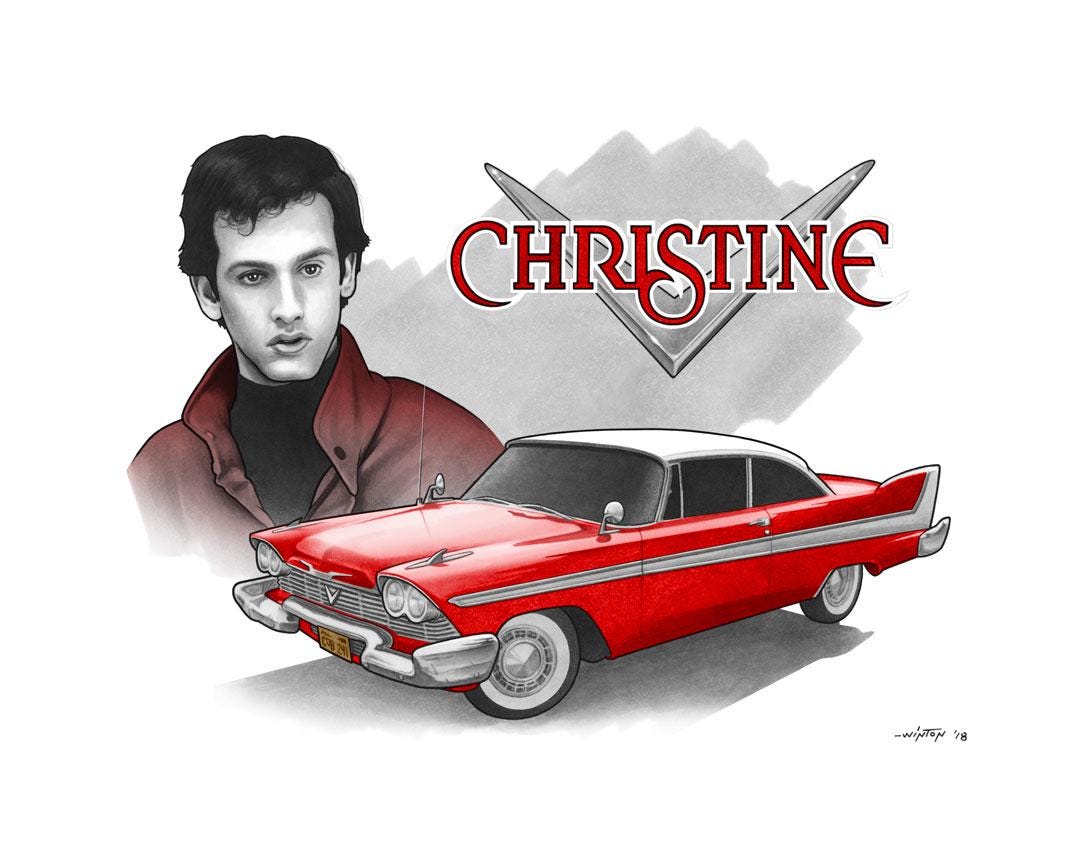 Print: Christine & Arnie - Etsy