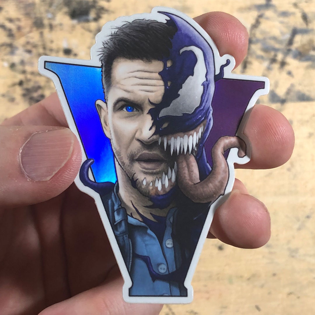 Venom Comic Sticker Sticker: Venom - Etsy