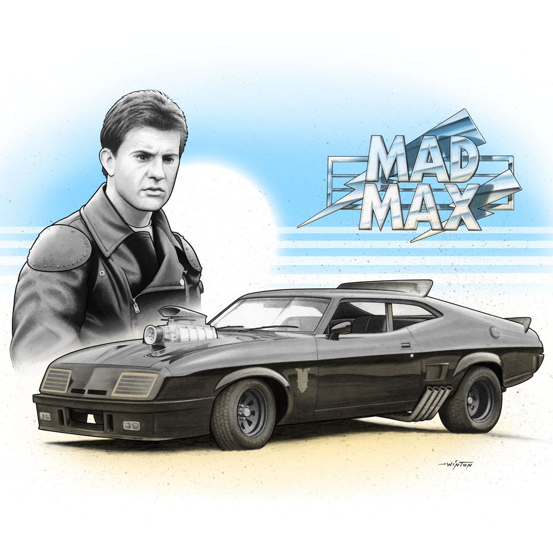 Print: Mad Max (1979) - Etsy
