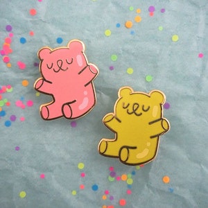 Gummy Bear Hug - Hard Enamel Pin