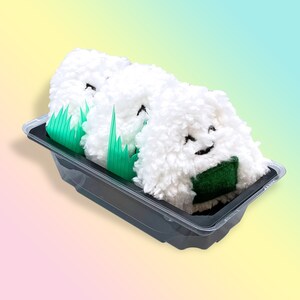 Yummy Catnip Onigiri 3 pack featured in Meowbox image 2