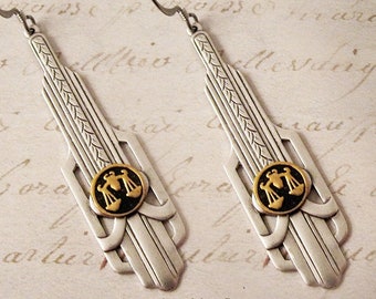 Scales of Justice Earrings.  Jewelry Gift for Women Attorney Lawyer.  Law School Graduation Gifts.  Law School Graduate Gift for Her. Judge