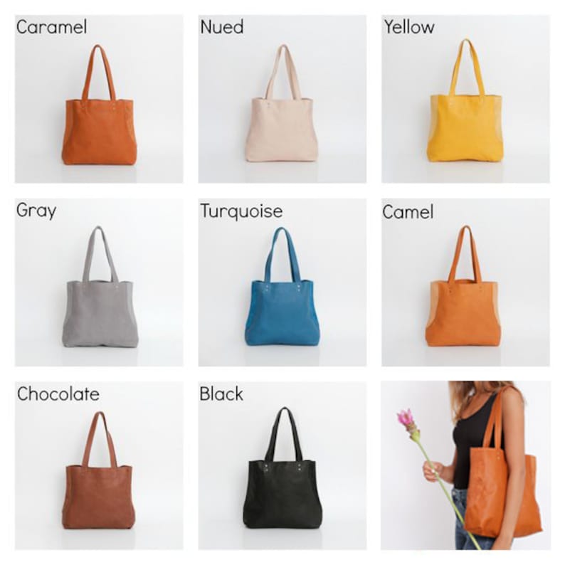 Soft Leather Bag MIRI Bag Handmade Leather Purse Tote Bag Nude Leather Bag Leather Tote Bag Shoulder Bag Women Bag Leather Bag