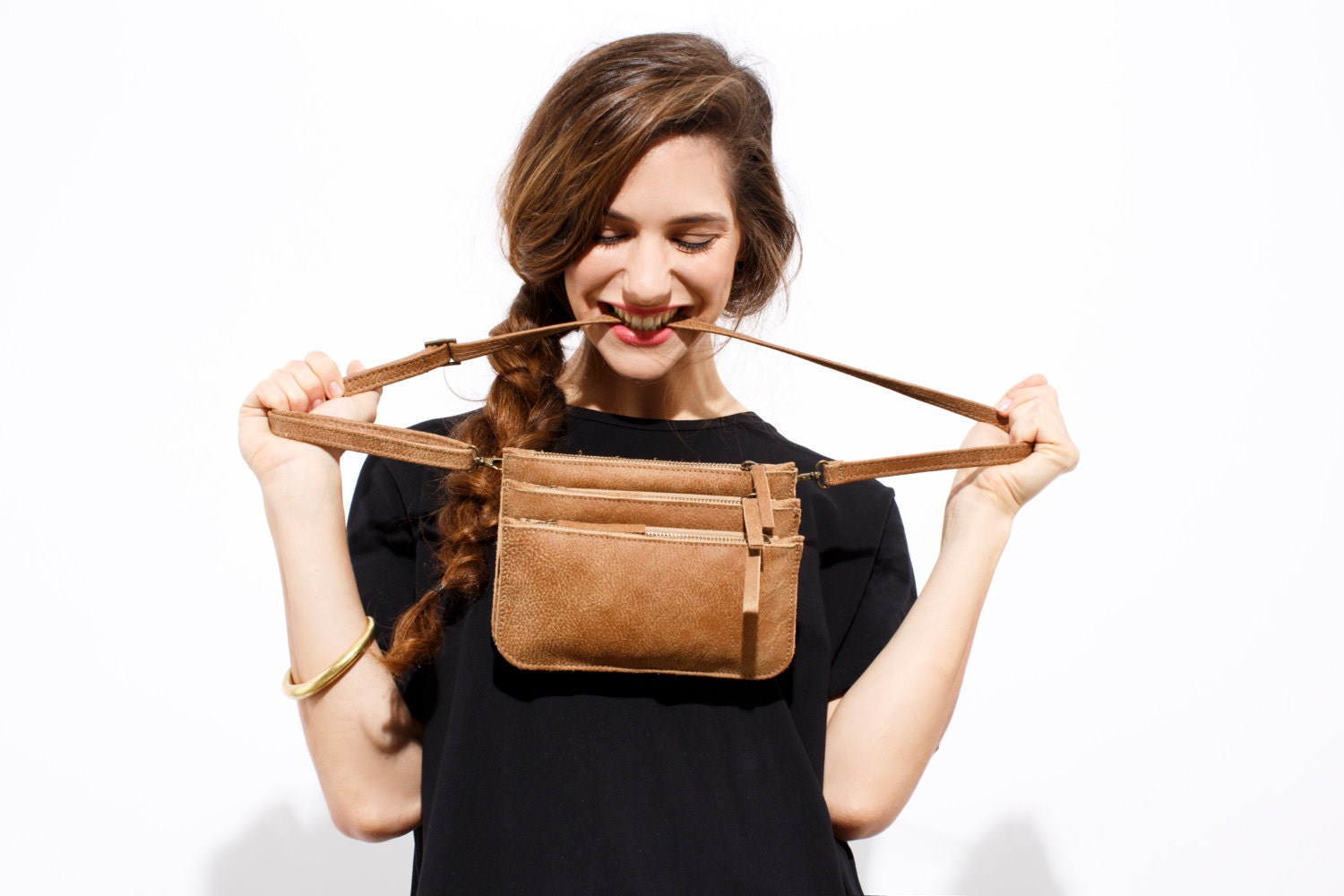 Leather Crossbody Purse Etsy