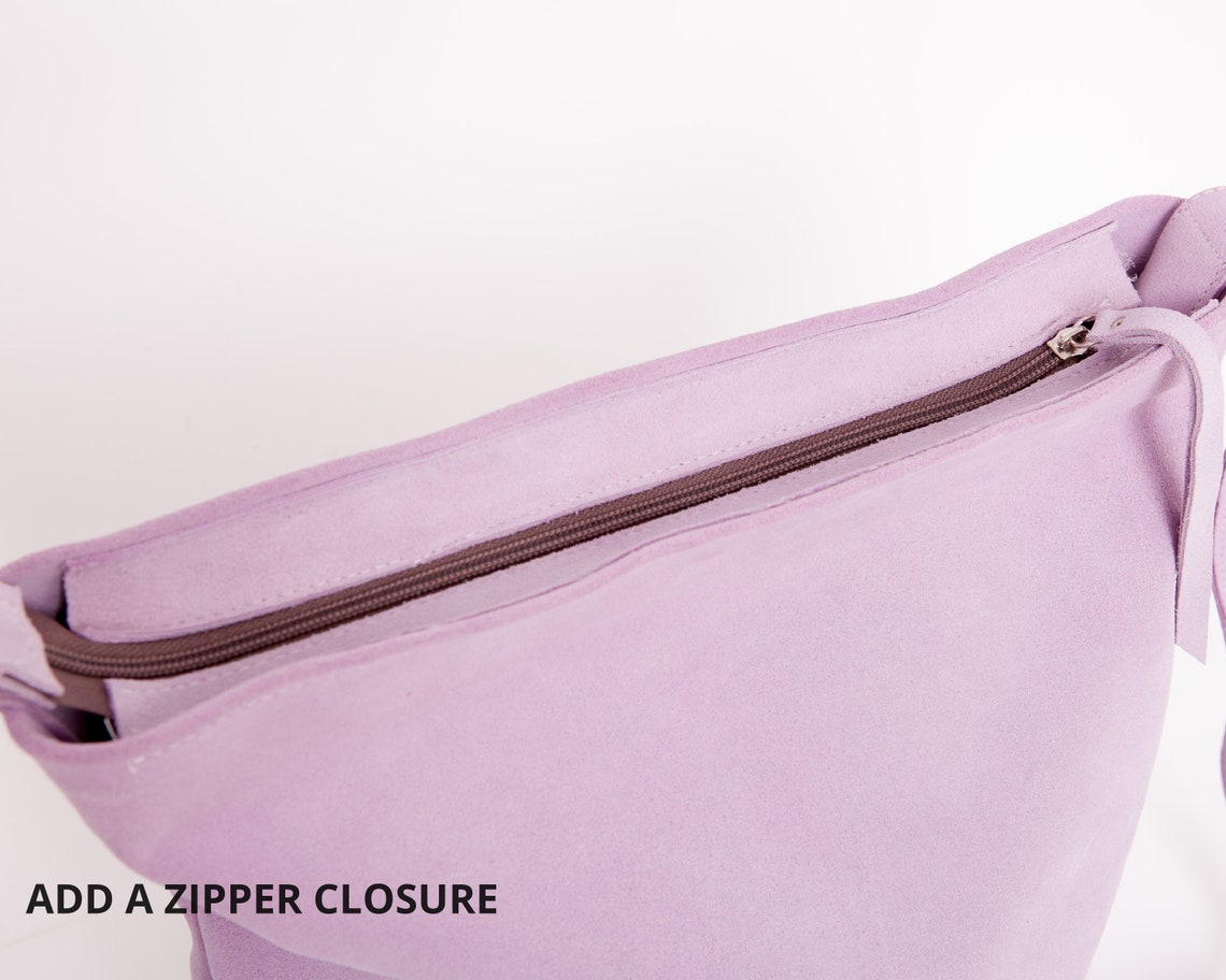 Crossbody Bag Suede Leather Bag Shoulder Bag Yellow Leather Etsy