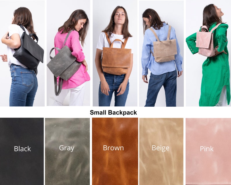 Leather Backpack Women, Diaper Bag, Laptop Backpack, Messenger Backpack, Laptop Bag, Messenger Bag, Backpack Diaper Bag Personalized, MAYKO Small Bag