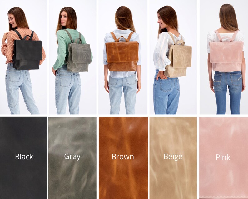 Quality Leather Backpack, Leather Diaper Bag Backpack, Leather Laptop Bag, Travel Backpack Women, Personalized Bag, Leather Laptop Backpack Only Bag