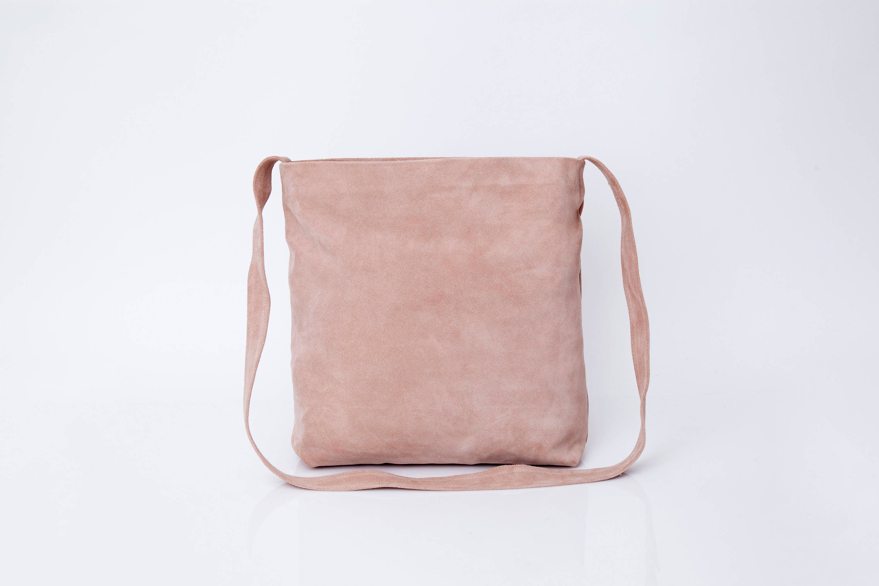 Missguided Faux Suede Clutch Bag Pink, $27 | Missguided | Lookastic