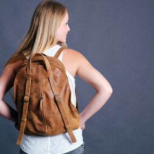 Leather Backpack Purse Laptop Backpack Tote Backpack 