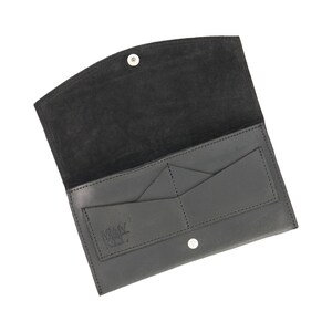 Cartera de cuero, Cartera de mujer, Monedero pequeño, Regalo de cuero para ella, Cartera de cuero para mujer, Cartera de mano, Cartera minimalista, Cartera para mujer imagen 10