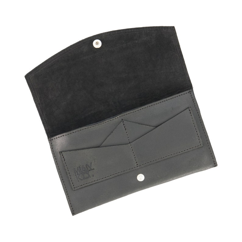 Cartera de cuero, Cartera de mujer, Monedero pequeño, Regalo de cuero para ella, Cartera de cuero para mujer, Cartera de mano, Cartera minimalista, Cartera para mujer imagen 10