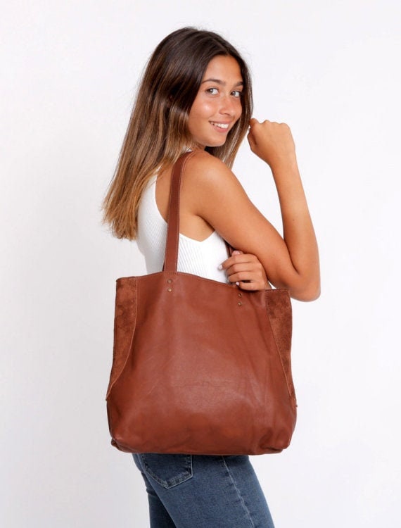 soft leather shoulder bag