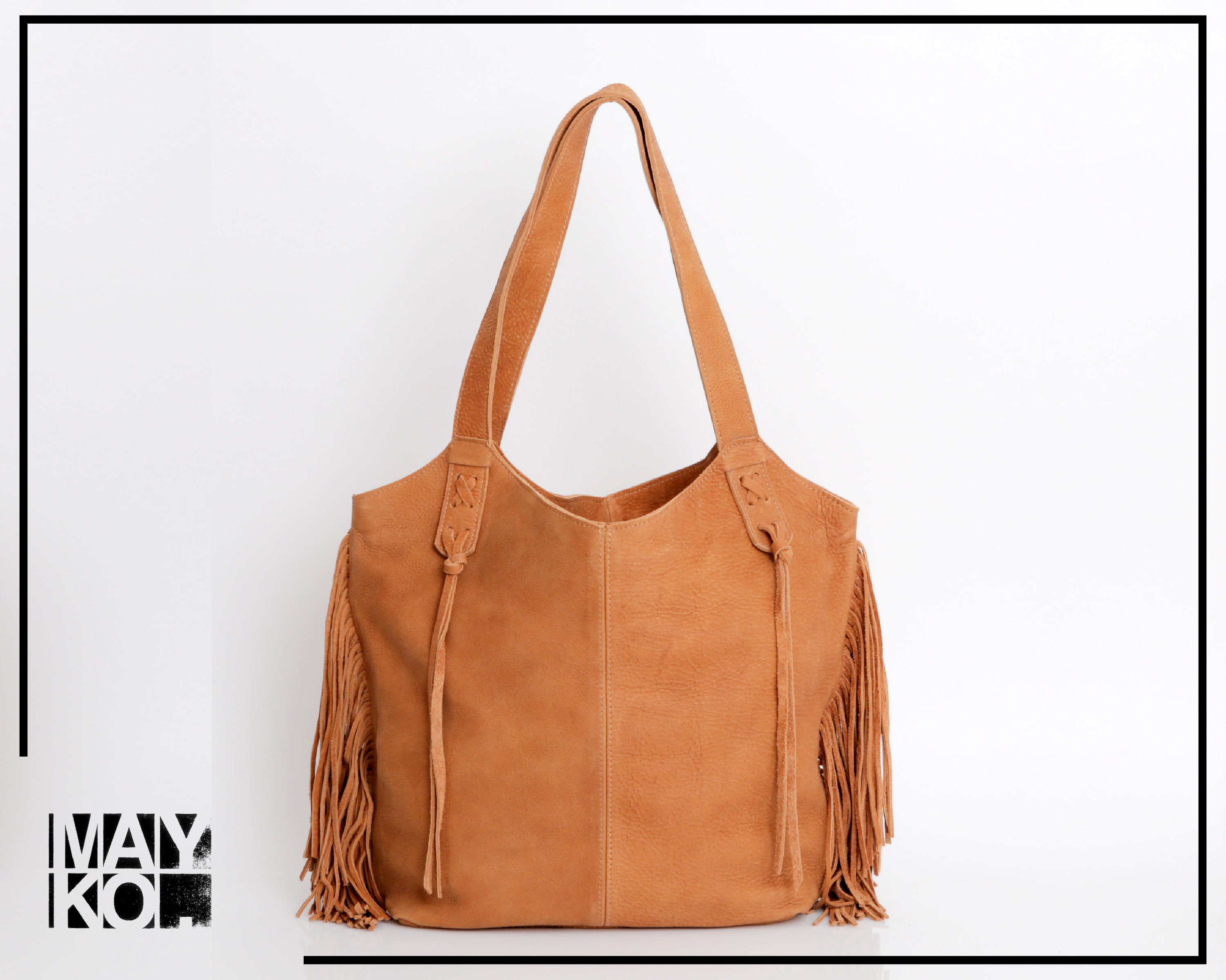 oversized leather purse