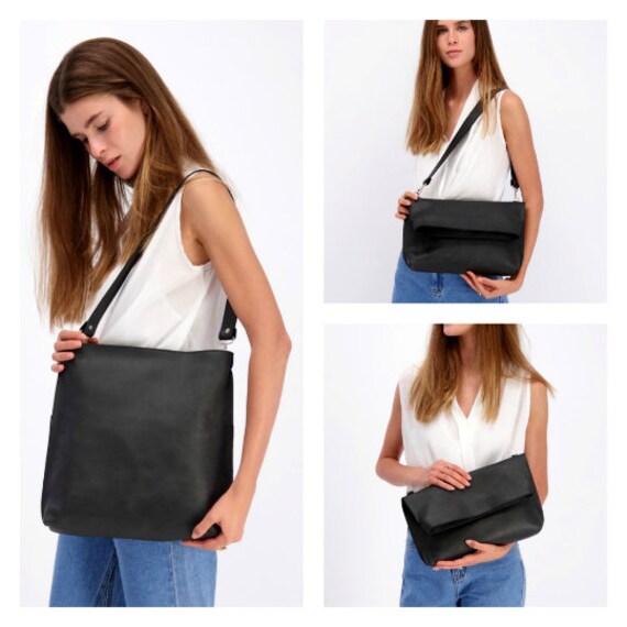 Mayko Bags Handmade Leather Crossbody Hobo Bag