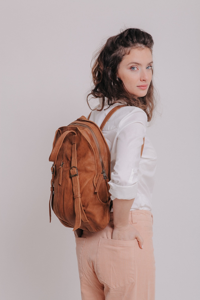 Leather Backpack Purse Backpack Purse Convertible,Tote Leather Backpack Women Gray Leather Backpack Rucksack Backpack Leather Backpack