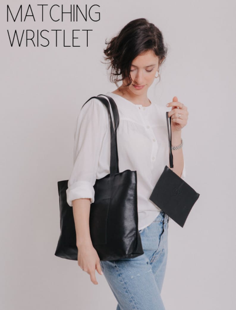 Black Leather Tote Large Leather Tote Leather Tote Bag Leather Shoulder Bag Laptop Tote Laptop Bag Personalize Tote Bag Women,Work Bag