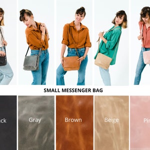 Purse and Bag, Messenger Bag, Woman Purse, Crossbody Purse, Shoulder Bag, Personalize Purse, Satchel, Small Leather Bag, Leather Crossbody Small Bag