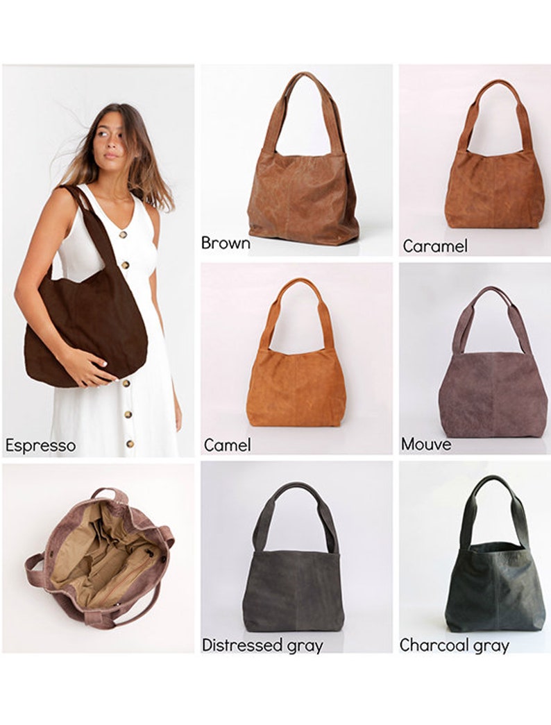 Over Size Bag Big Bag Brown Leather Bag Shoulder Bag with Magnetic closer TAMI BAG Women Soft Leather Bag Brown Leather Tote Bag