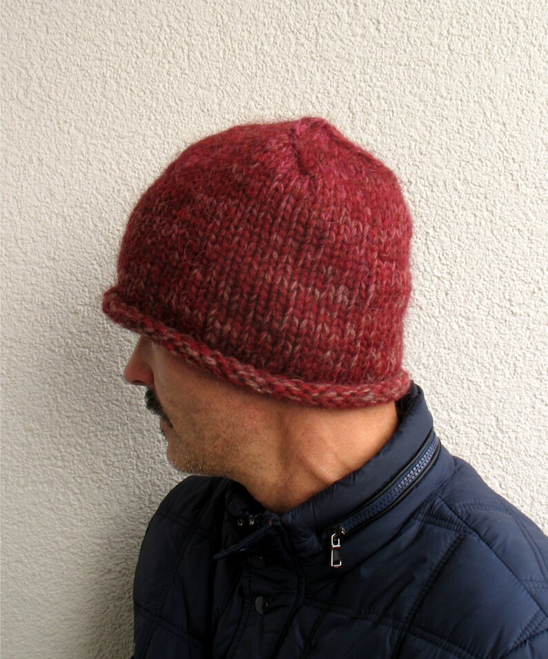 Mens Winter Hat 100% Natural Icelandic and Sheep Wool ECO Hat - Etsy