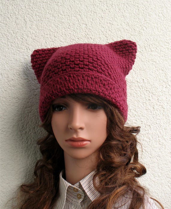 winter cat hat