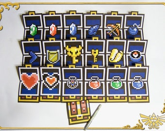 Link to the Past Treasure Chest Greeting Cards - 18 count - LEGENDARY SET