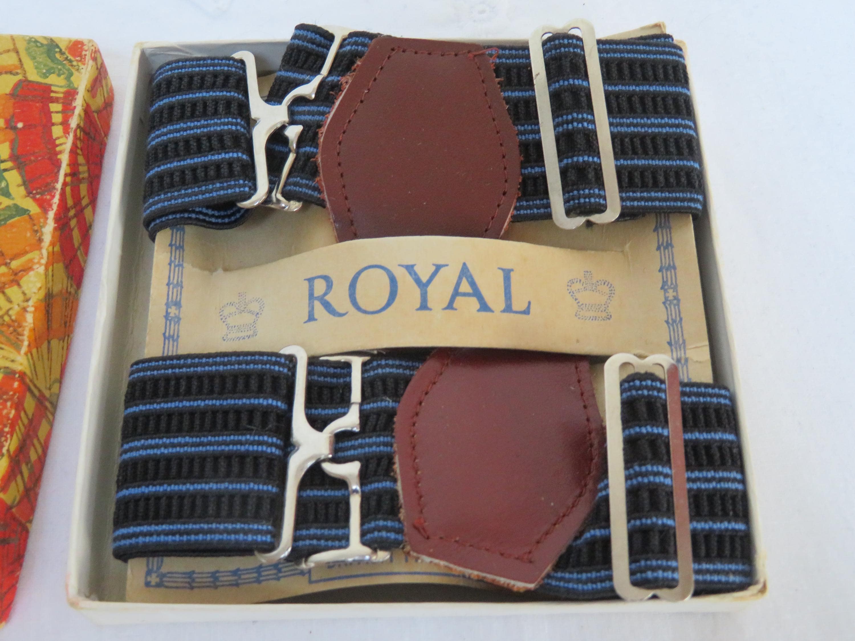 pinstripe garter belt Striped Garter Belt