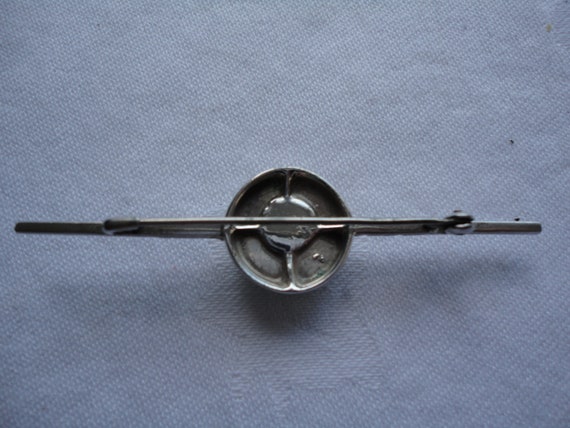 Vintage Art Deco Silver (925), Marcasite and Reve… - image 6