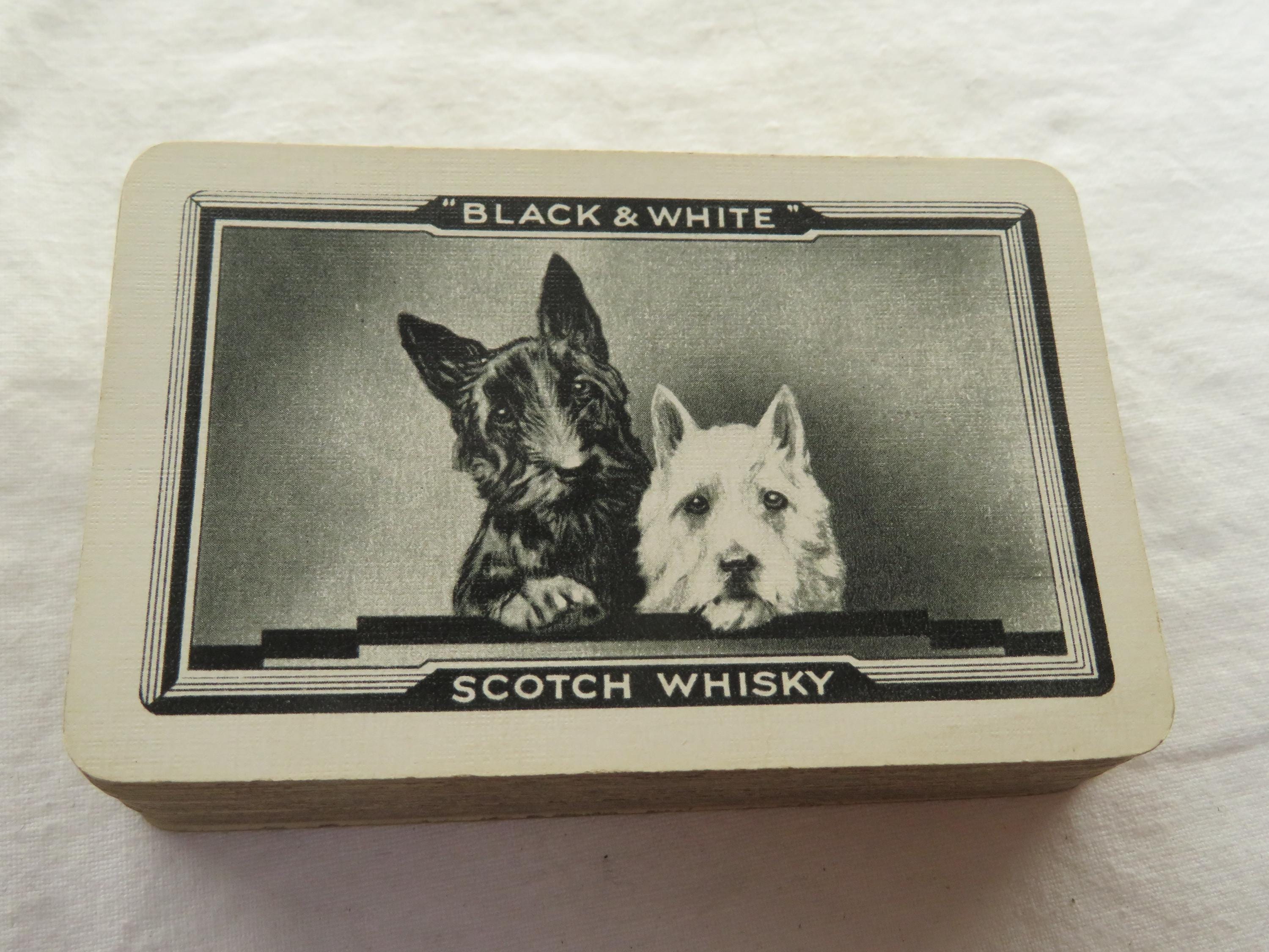 Black and white scotch whiskey dogs - Etsy 日本