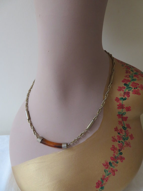 Vintage Sarah Coventry GB "Golden Pizzazz" Necklac