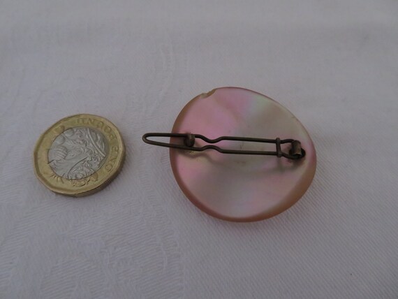 Vintage/Antique Mother of Pearl Circular and Dome… - image 4