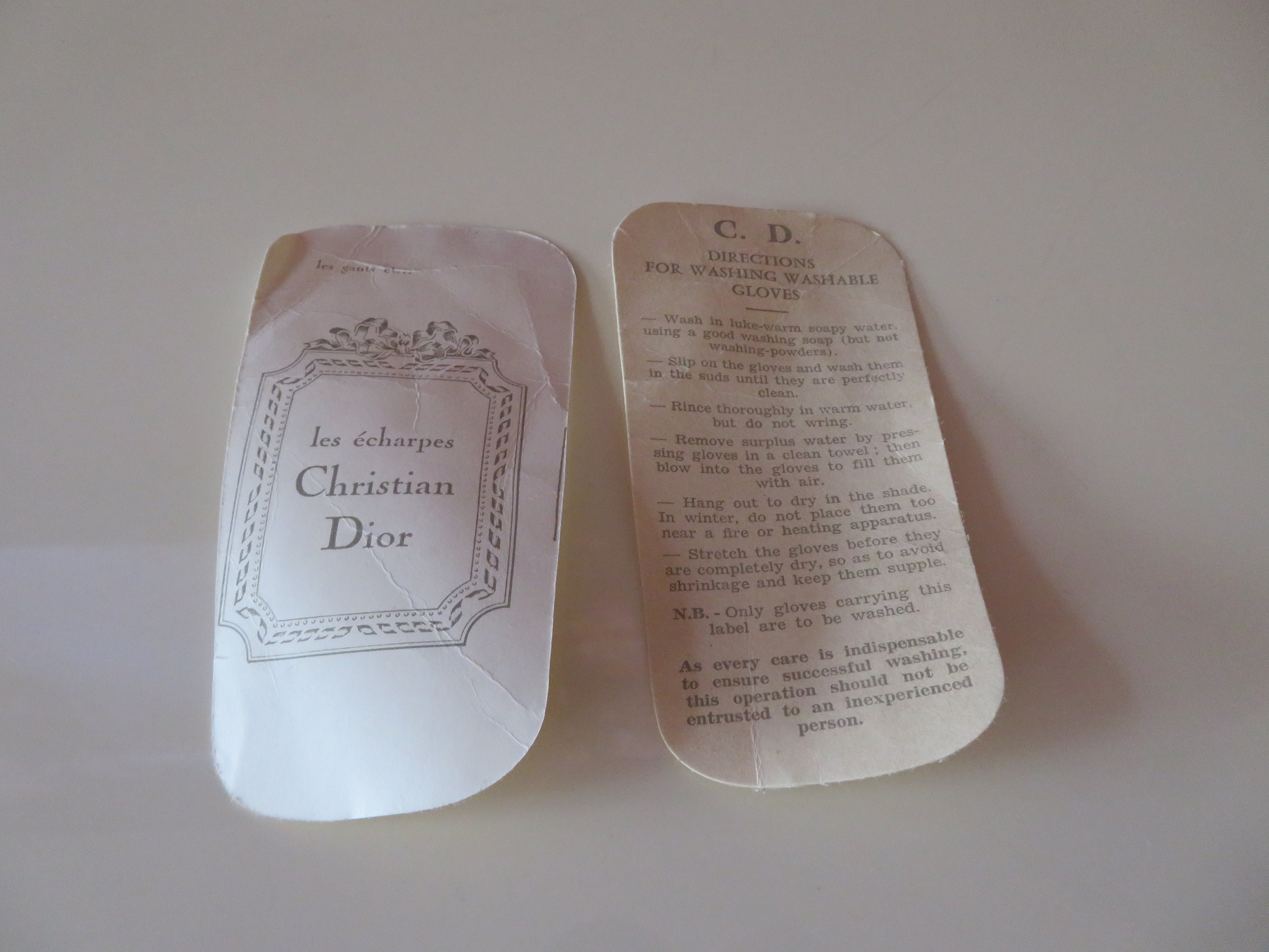 Christian Dior ヴィンテージ 手袋 ベージュ Christian Dior ヴィンテージ 手袋 ベージュ