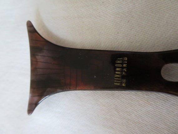 Vintage Designer Hair Comb by Alexandre de Paris,… - image 4