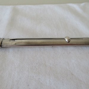 Antique/Vintage Hallmarked Silver Chatelaine/Carpenters Retractable Pencil by Sampson Mordan & Co - 1900&#39;s - See Condition Report