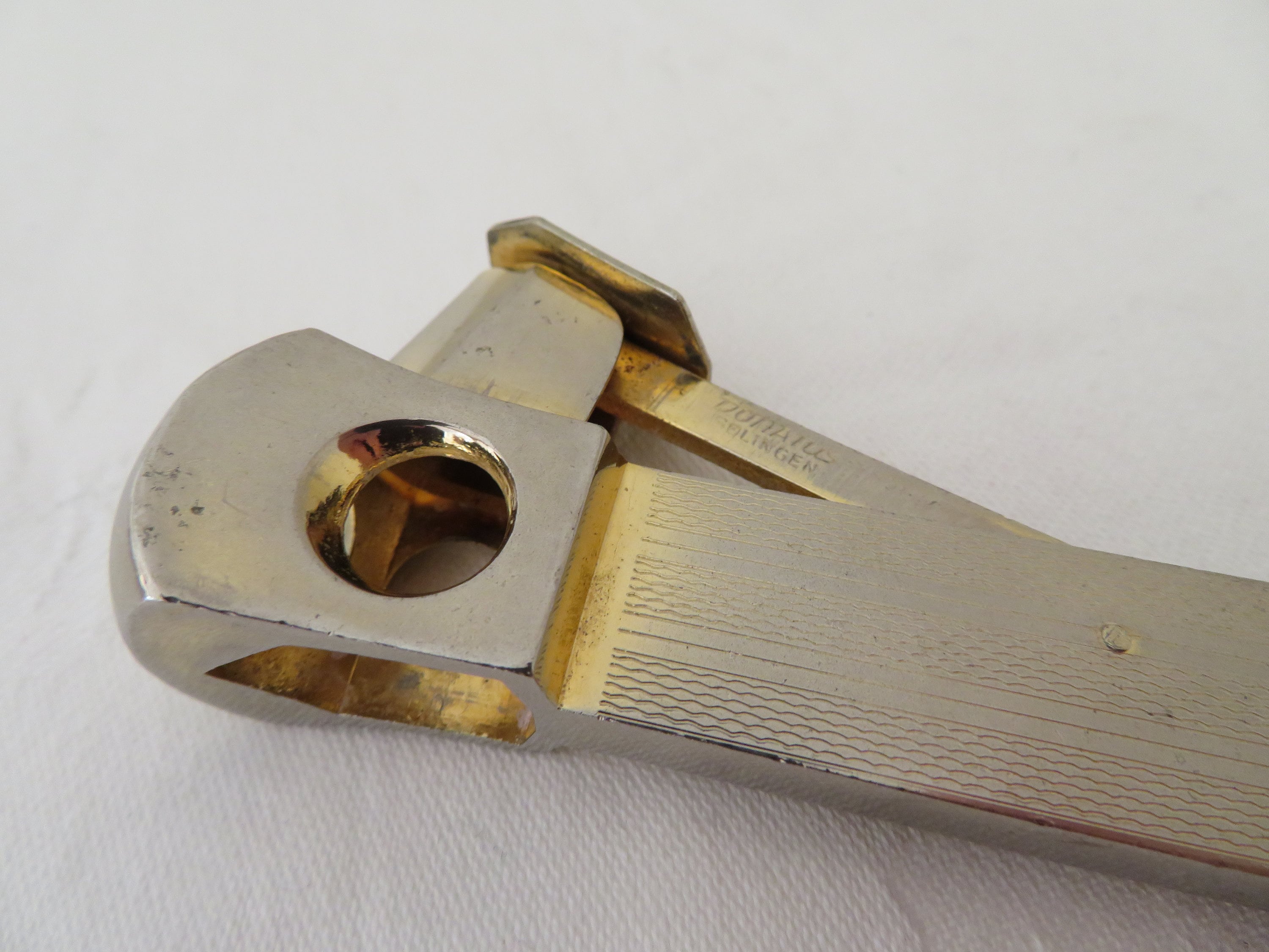 Vintage Silver Plated Cigar/cheroot Cutter & Box Opener by