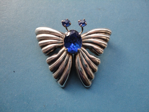 Stunning Art Deco Style Geometric Crystal Silver Tone Brooch Shawl Pin Jewellery
