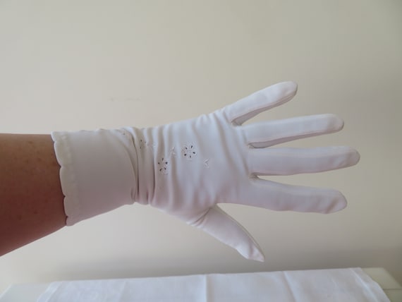 Vintage best sale white gloves