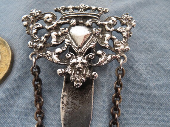 Antique Solid Silver Fully Hallmarked Chatelaine … - image 4